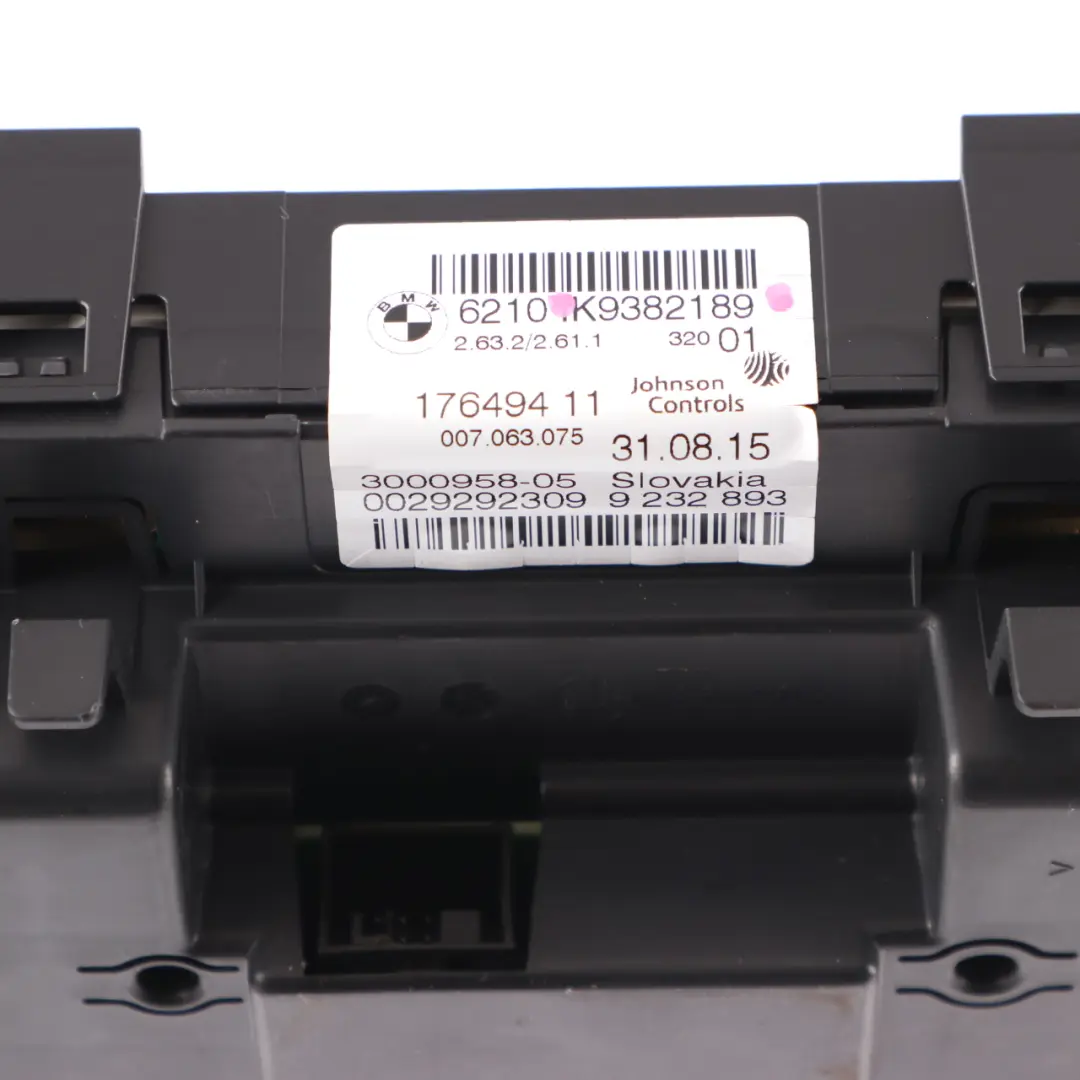 Instrument Cluster BMW F30 F31 Diesel Speedo Clocks Meter Automatic to with Part number 9382189 Instrument Cluster BMW F30 F31 Diesel Speedo Clocks Meter Automatic - SKU rhd-9382189 - Part number 9382189