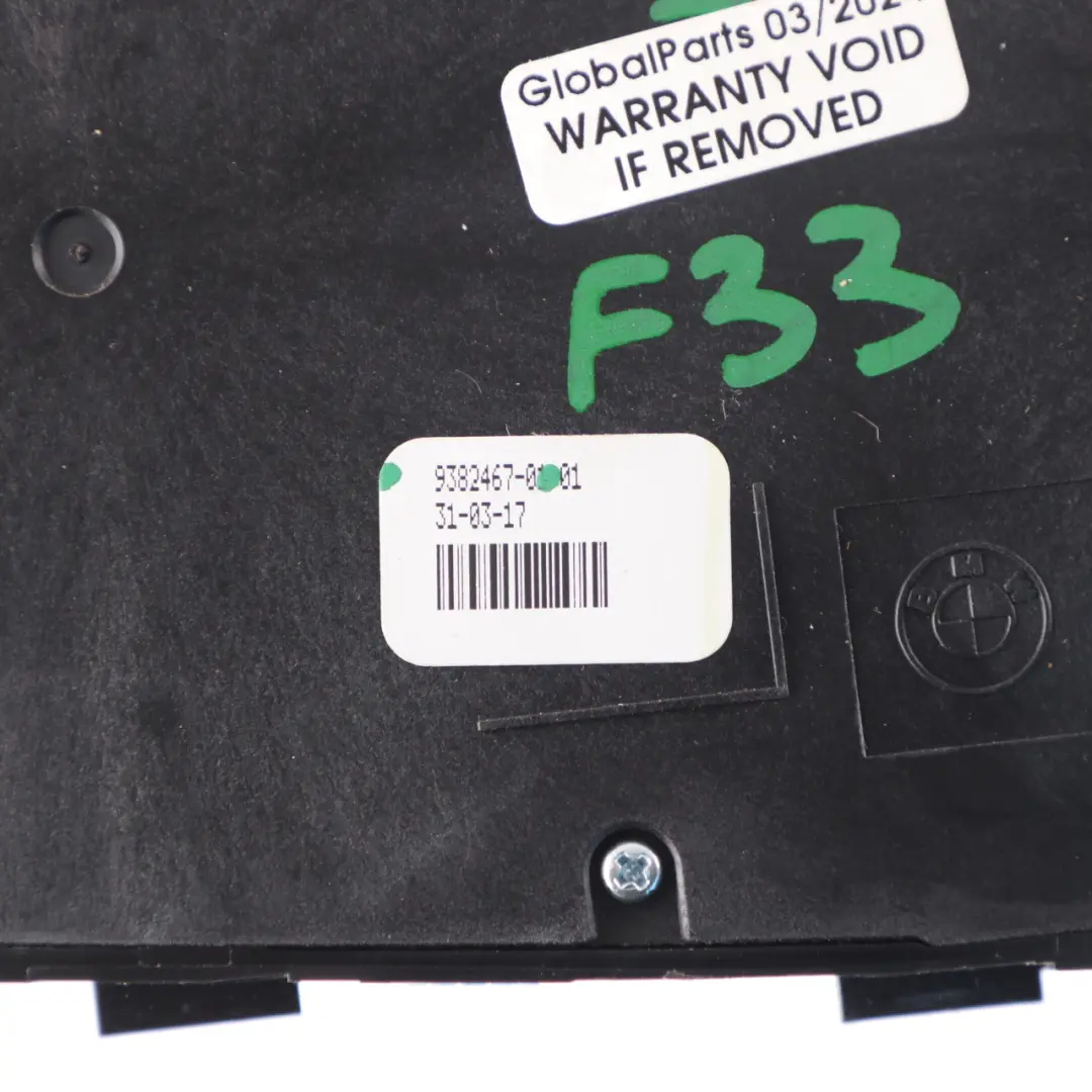 Switch BMW F21 F22 F32 F33 Front Left N/S Adjustment Control Panel to Seat with Part number 9382467 Seat Switch BMW F21 F22 F32 F33 Front Left N/S Adjustment Control Panel - SKU rhd-9382467 - Part number 9382467