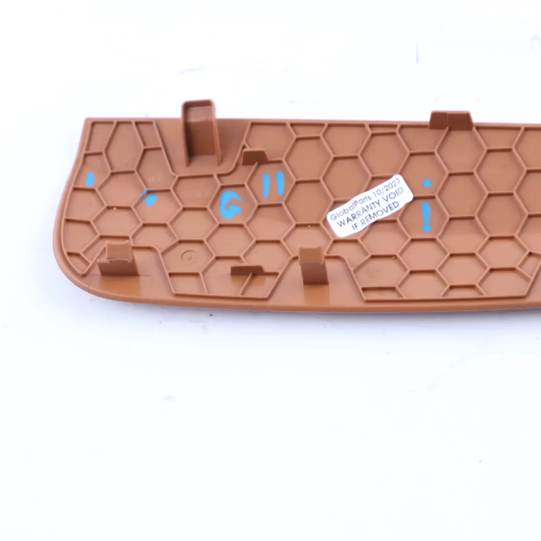 BMW G11 Dashboard Dash Trim Strip Cover Centerstack Panel Cognac Brown 9299490 - SKU rhd-9383746 - Part number 9383746