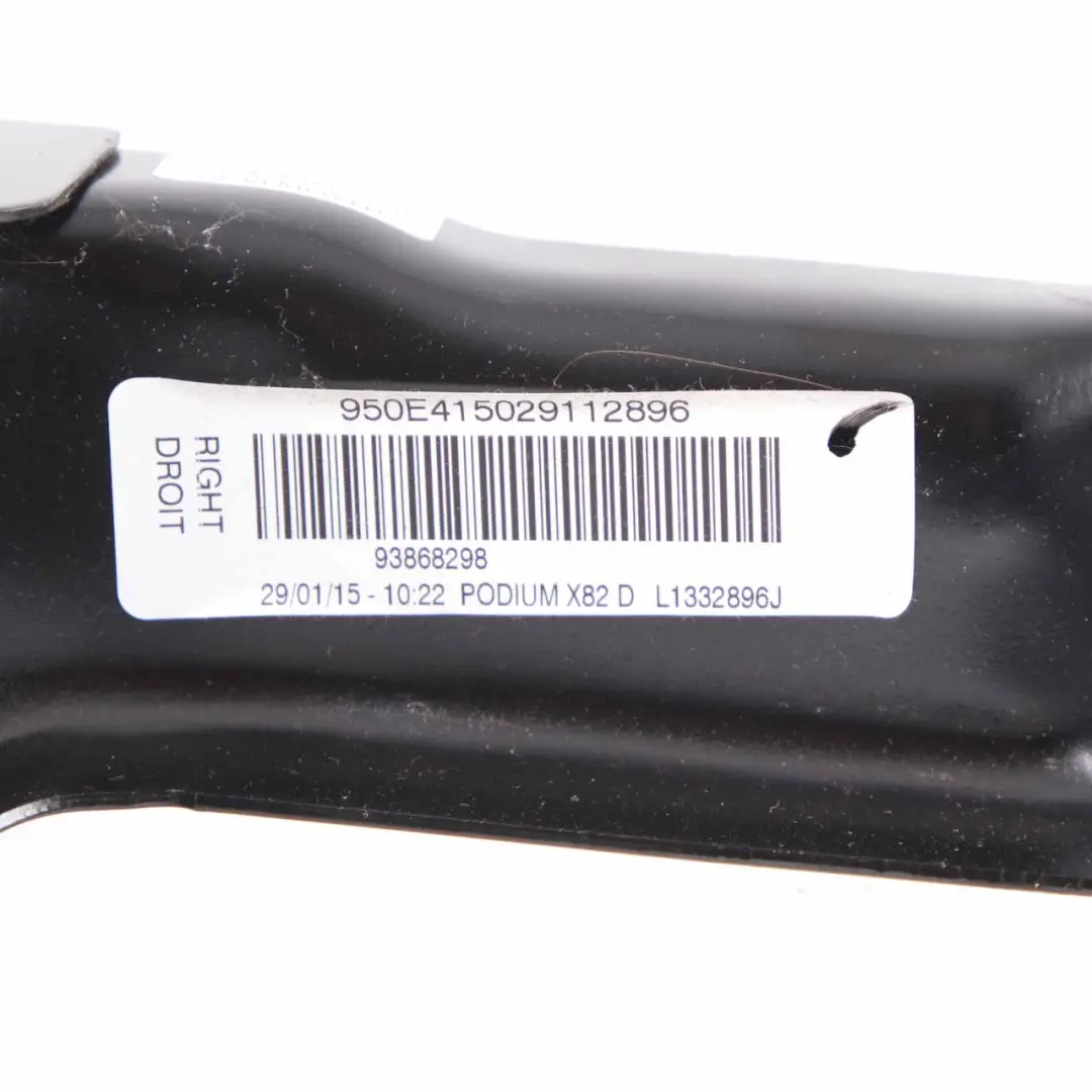 Front Right O/S Seat Box Driver Mount Base to Vauxhall Vivaro B Trafic 3 with Part number 93868298 Vauxhall Vivaro B Trafic 3 Front Right O/S Seat Box Driver Mount Base - SKU rhd-93868298 - Part number 93868298