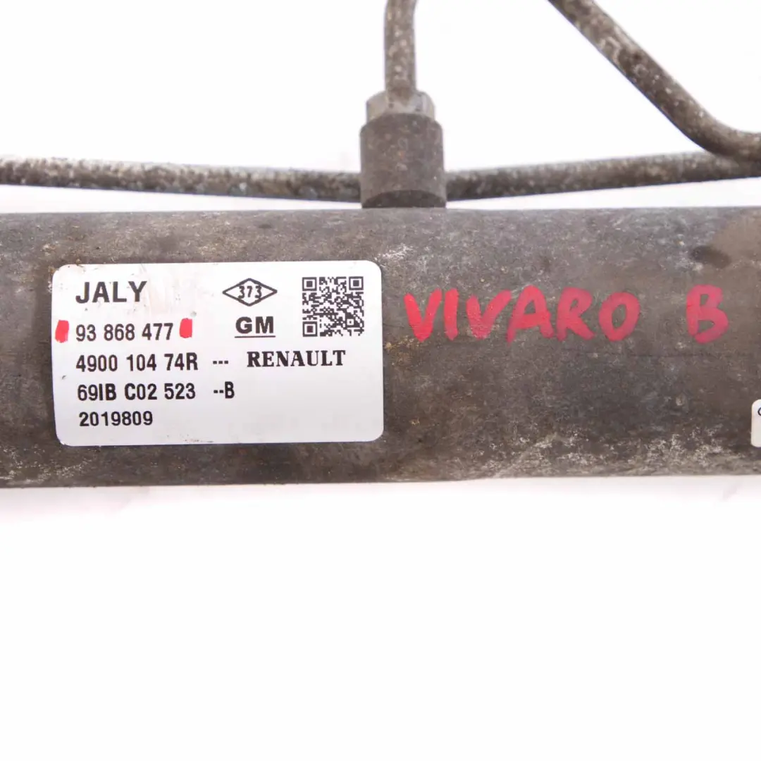 Steering Rack Box Gear Pinion to Vauxhall Vivaro B Renault Trafic 3 Power with Part number 93868477 Vauxhall Vivaro B Renault Trafic 3 Power Steering Rack Box Gear Pinion - SKU rhd-93868477 - Part number 93868477