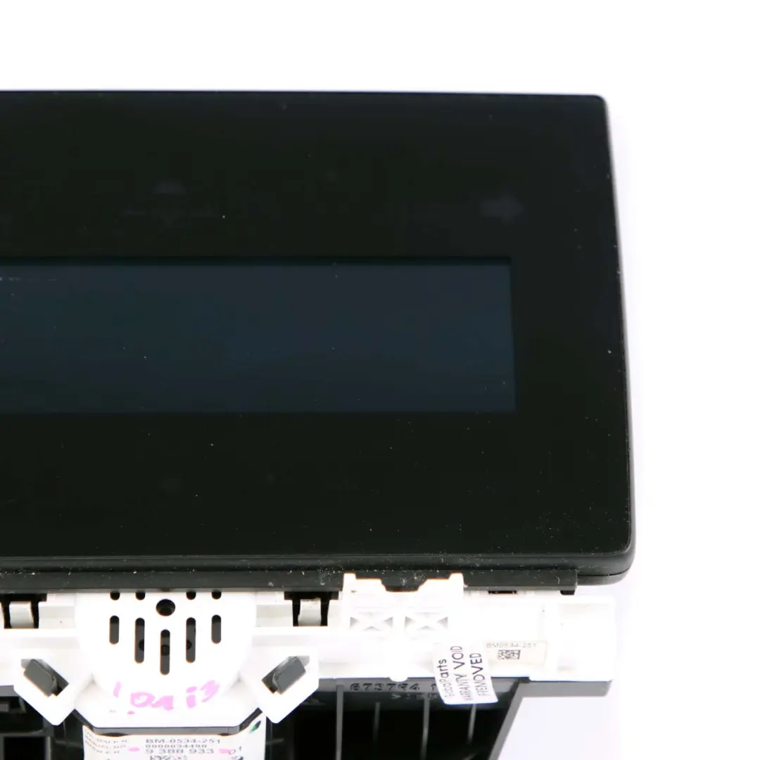 Instrument Cluster BMW i3 I01 Hybrid Speedo Meter Clocks Control Unit to with Part number 9388933 Instrument Cluster BMW i3 I01 Hybrid Speedo Meter Clocks Control Unit - SKU rhd-9388933 - Part number 9388933