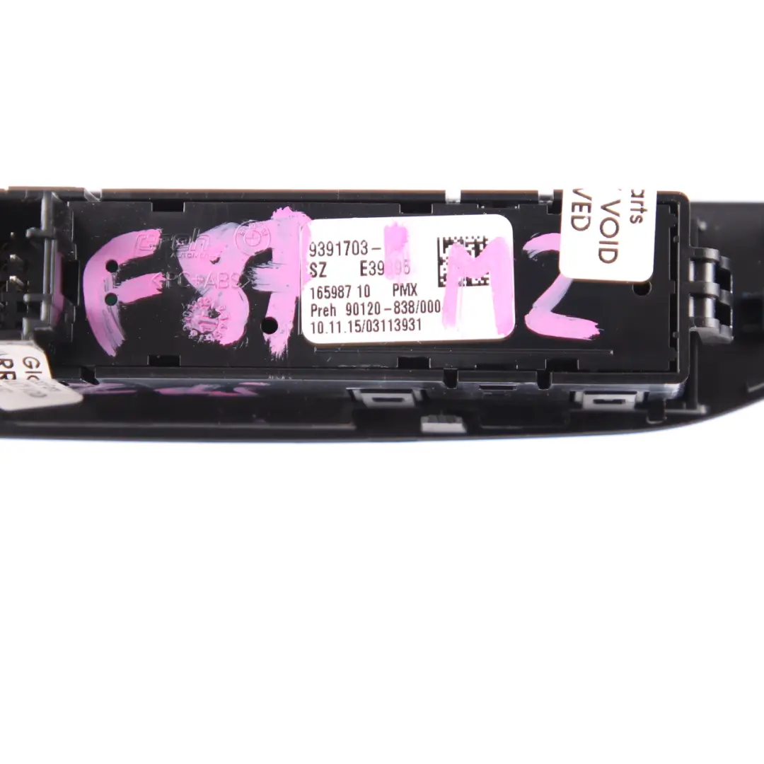 Centre Console Switch BMW F87 M2 Console Operating Control Unit to with Part number 9391703 Centre Console Switch BMW F87 M2 Console Operating Control Unit - SKU rhd-9391703 - Part number 9391703