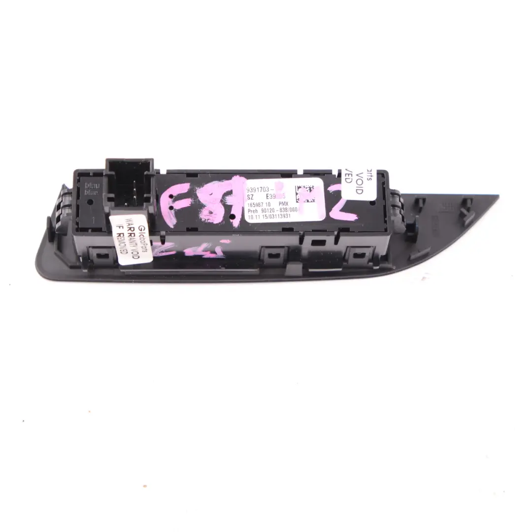  Centre Console Switch BMW F87 M2 Console Operating Control Unit - SKU rhd-9391703 - Part number 9391703