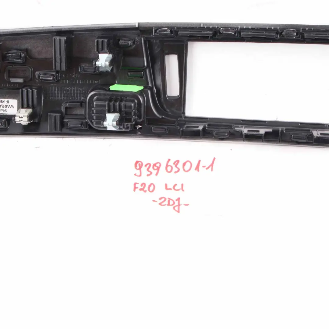 Dashboard Trim BMW F20 F21 LCI Interior Dash Cover Trim Satin Silver to with Part number 9396301 Dashboard Trim BMW F20 F21 LCI Interior Dash Cover Trim Satin Silver - SKU rhd-9396301-1 - Part number 9396301