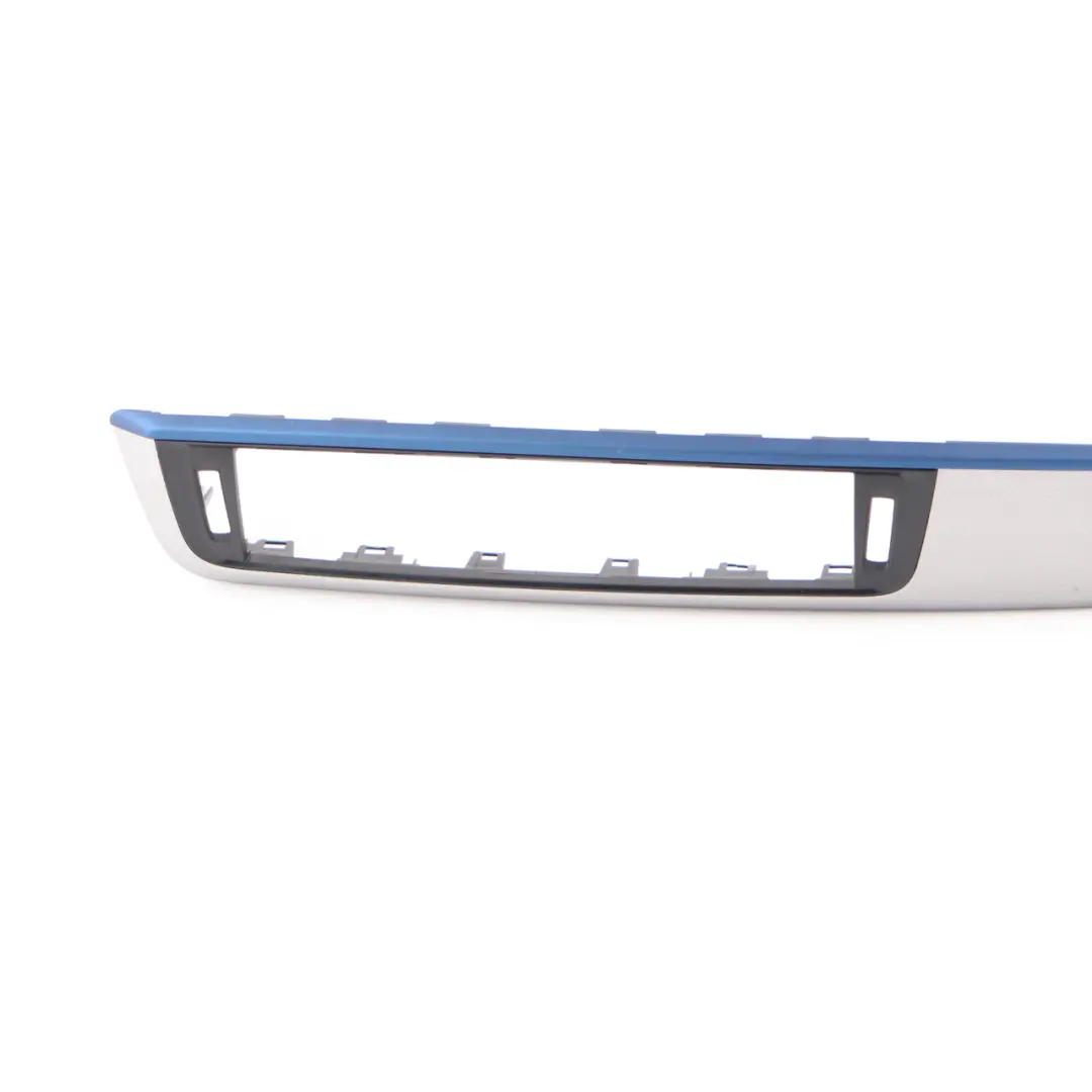 Dashboard Trim BMW F20 F21 LCI Interior Dash Cover Blue Alu Hexagon to with Part number 9396301 Dashboard Trim BMW F20 F21 LCI Interior Dash Cover Blue Alu Hexagon - SKU rhd-9396301-3 - Part number 9396301