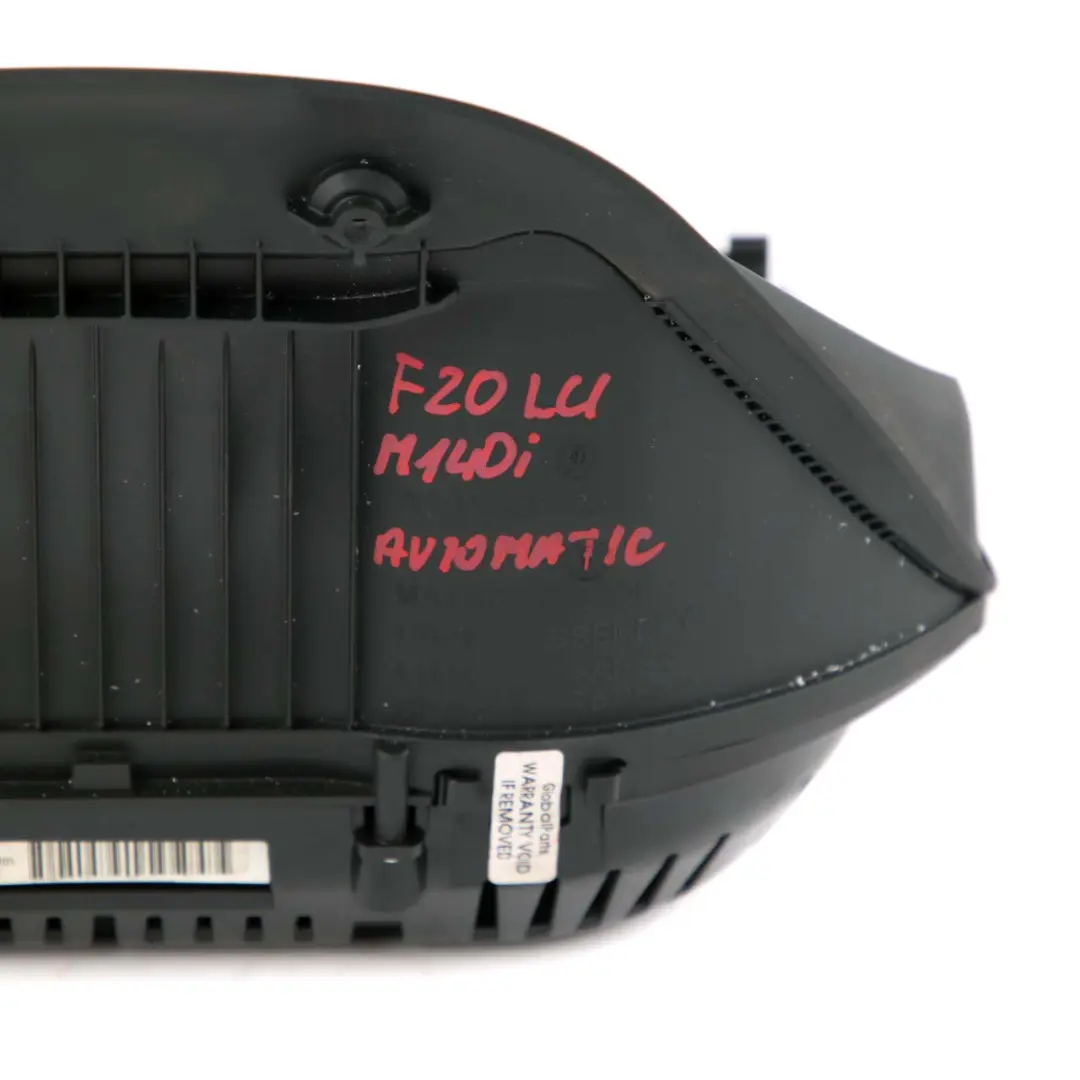 Instrument Cluster BMW F20 F21 LCI M140i B58 Speedo Clocks MPH Unit Automatic to with Part number 9398456 Instrument Cluster BMW F20 F21 LCI M140i B58 Speedo Clocks MPH Unit Automatic - SKU rhd-9398456 - Part number 9398456