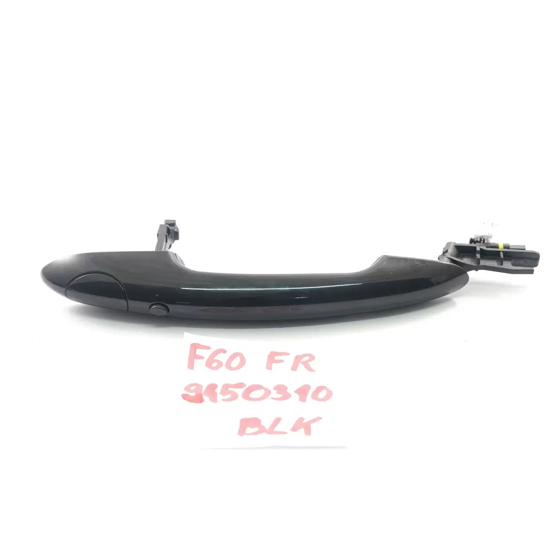  Door Handle Mini F55 F56 F60 Comfort Access Grab Front Right O/S Black - SKU rhd-9450310 - Part number 9450310