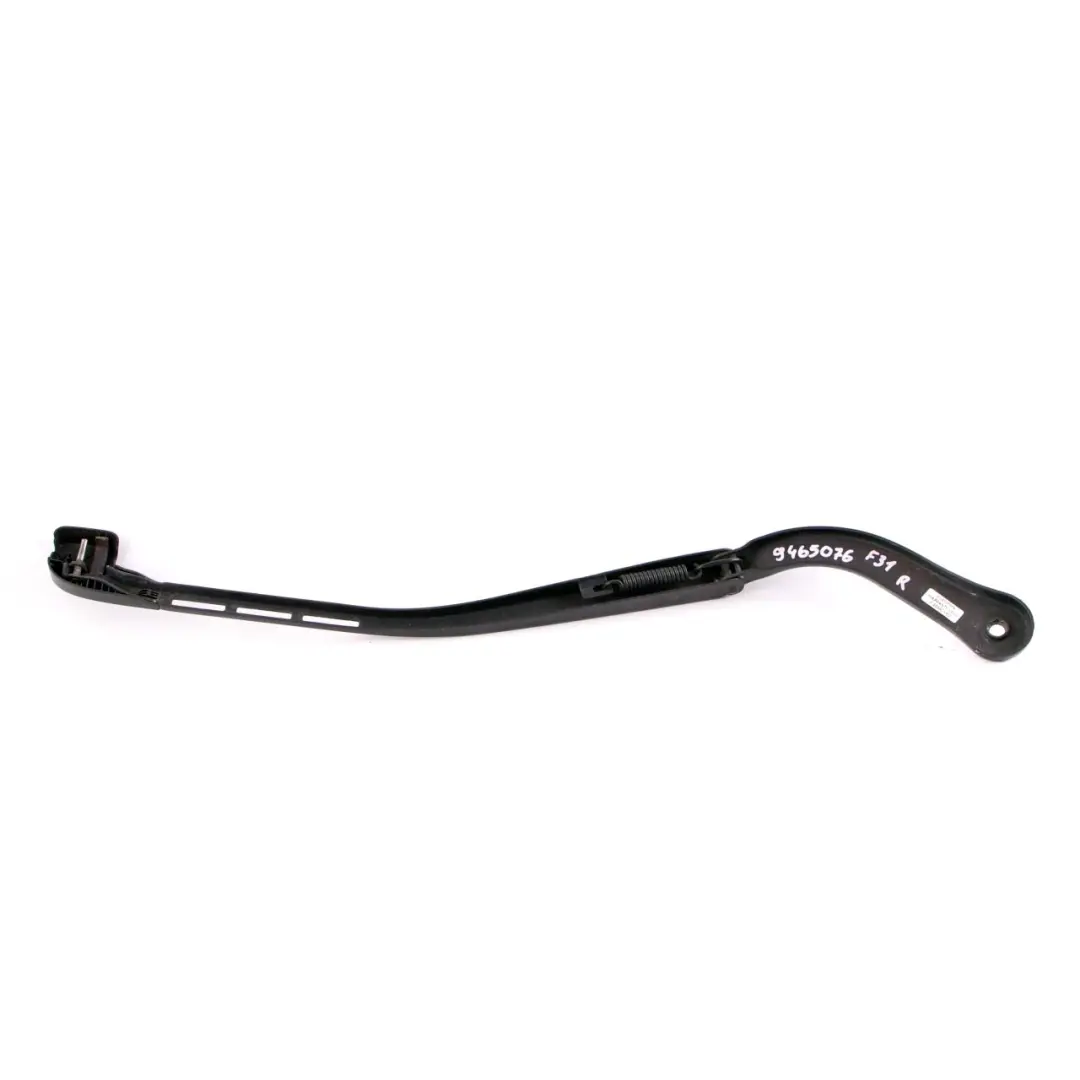 BMW 3 Series F30 F31 F80 M3 Front Wiper Arm Driver's Side Black - SKU rhd-9465076 - Part number 9465076