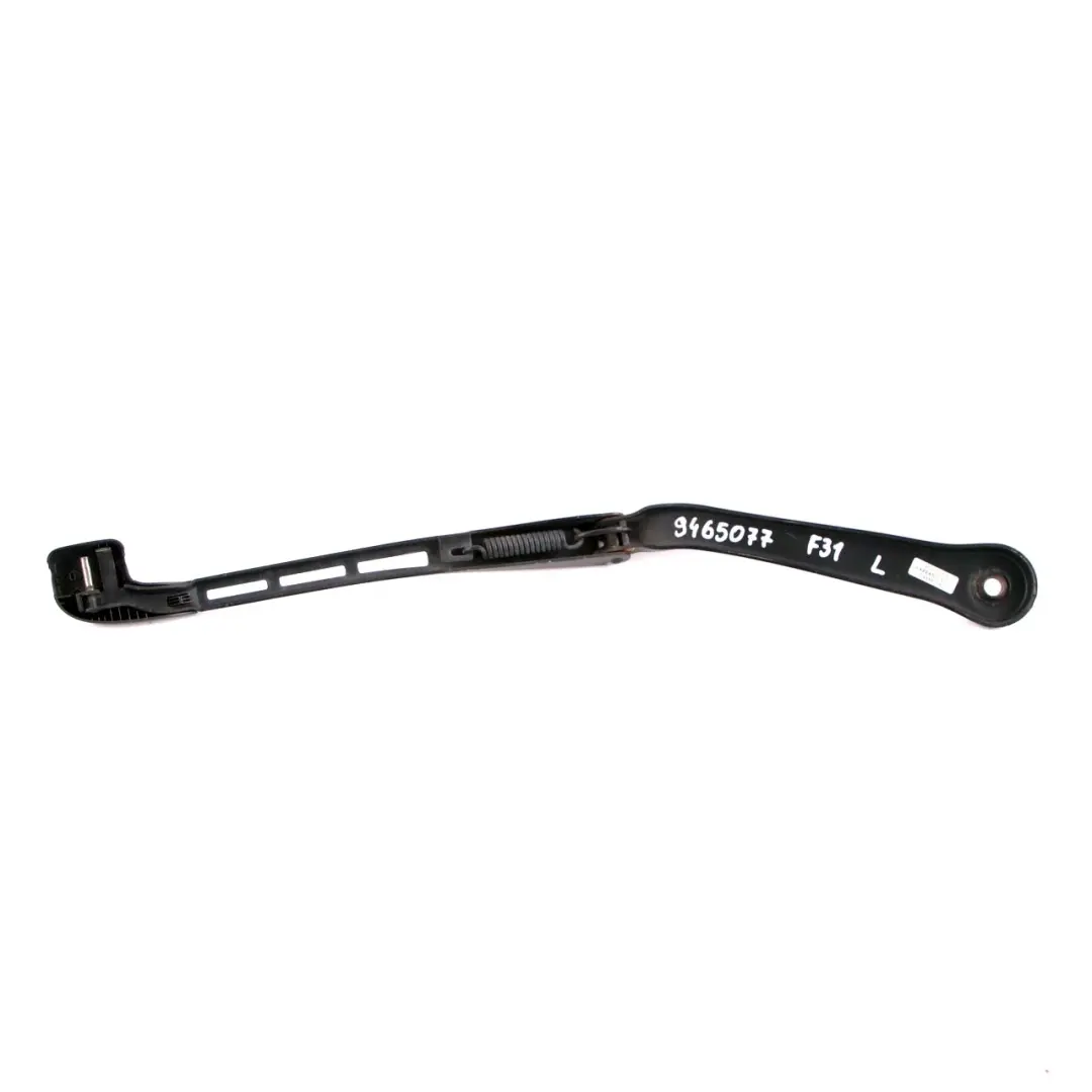 Front Wiper Arm Passenger's Side Black to BMW 3 Series F30 F31 F80 M3 with Part number 9465077 BMW 3 Series F30 F31 F80 M3 Front Wiper Arm Passenger's Side Black - SKU rhd-9465077 - Part number 9465077