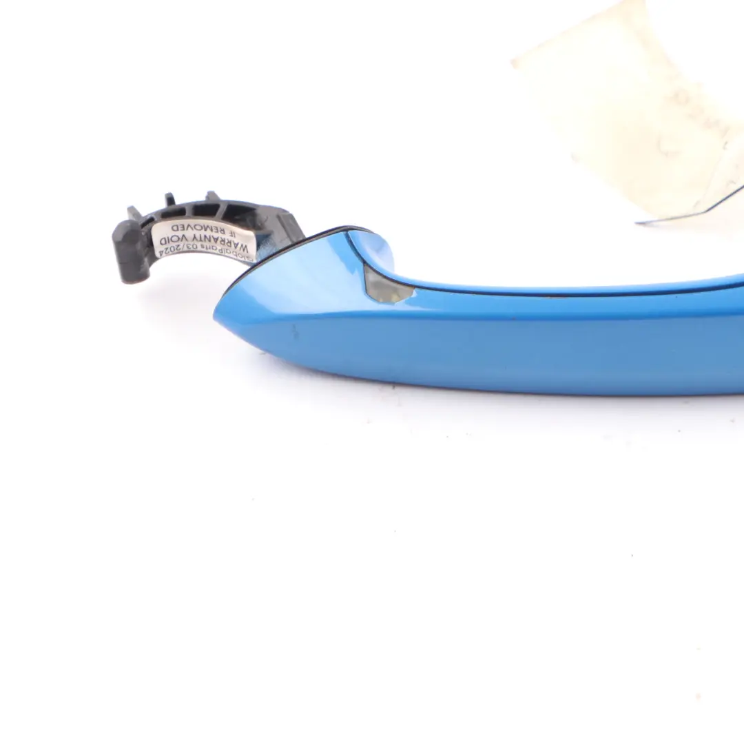 Door Handle BMW F40 G20 G30 Outside Grab Front Right O/S Misano Blue - C1D to with Part number 9491460 Door Handle BMW F40 G20 G30 Outside Grab Front Right O/S Misano Blue - C1D - SKU rhd-9491460-MISA - Part number 9491460