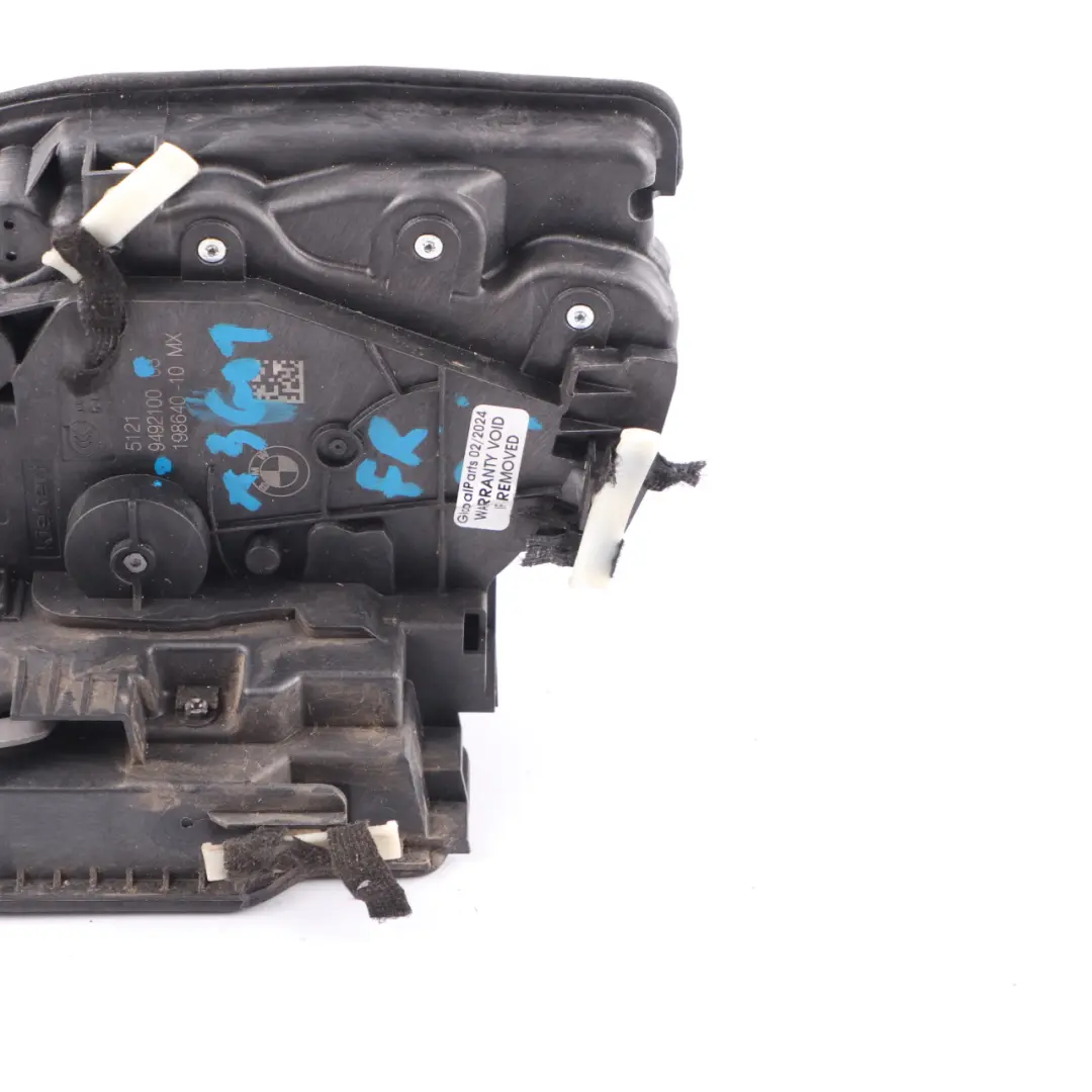 Door Lock BMW X3 G01 X4 G02 Front Right O/S Latch Catch Actuator to with Part number 9492100 Door Lock BMW X3 G01 X4 G02 Front Right O/S Latch Catch Actuator - SKU rhd-9492100 - Part number 9492100