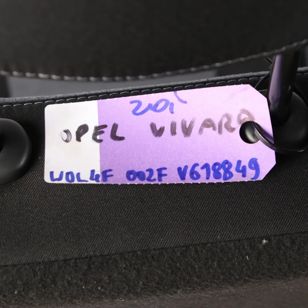 Front Seat Opel Vivaro B Left N/S Passenger Cloth Fabric Blue Denim to with Part number 95517441 Front Seat Opel Vivaro B Left N/S Passenger Cloth Fabric Blue Denim - SKU rhd-95517441-1 - Part number 95517441