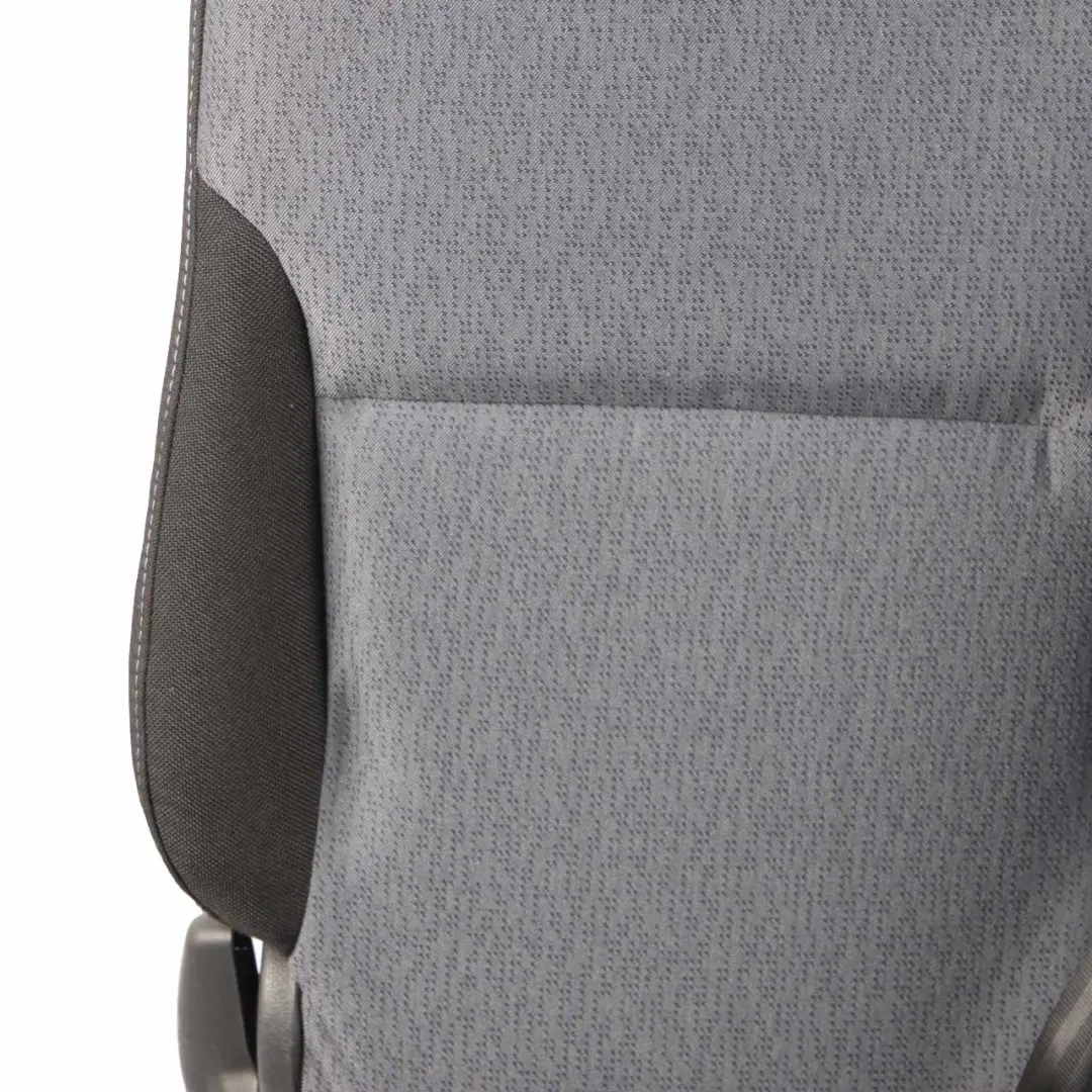 Front Seat Opel Vivaro B Left N/S Passenger Cloth Fabric Blue Denim to with Part number 95517441 Front Seat Opel Vivaro B Left N/S Passenger Cloth Fabric Blue Denim - SKU rhd-95517441-1 - Part number 95517441