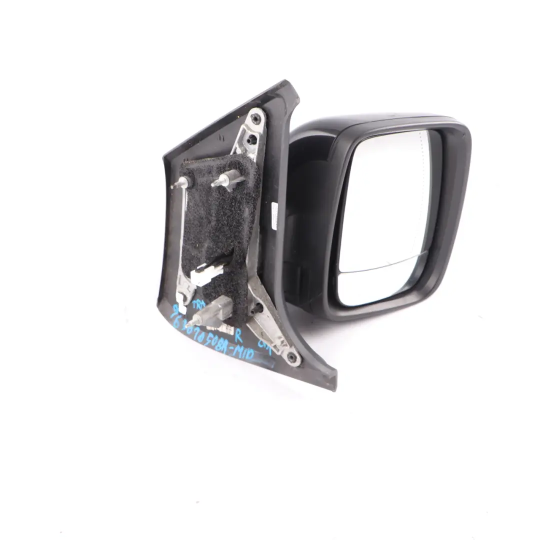 Wing Mirror Renault Trafic 3 Vivaro B Right O/S Midnight Black to with Part number 963010508R Wing Mirror Renault Trafic 3 Vivaro B Right O/S Midnight Black - SKU rhd-963010508R-MID - Part number 963010508R