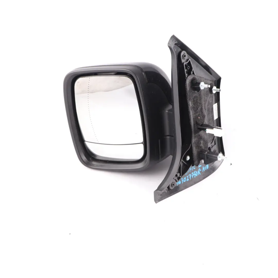  Wing Mirror Renault Trafic 3 Vivaro B Left N/S Midnight Black - SKU rhd-963027750R-MID - Part number 963027750R
