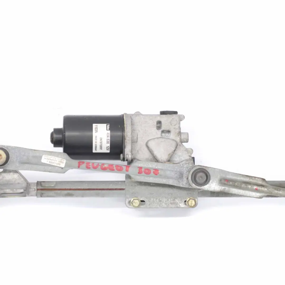 Peugeot 307 Windscreen Wiper Linkage Motor System - SKU rhd-9634509080 - Part number 9634509080