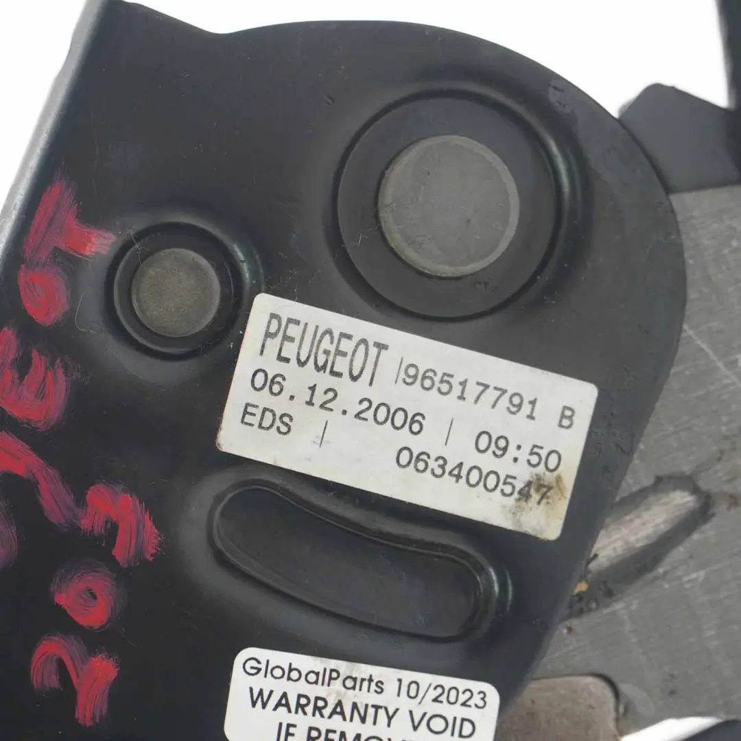 Peugeot 207 Handbrake Parking Brake Lever Hand Brake Mechanism - SKU rhd-96517791B - Part number 96517791B