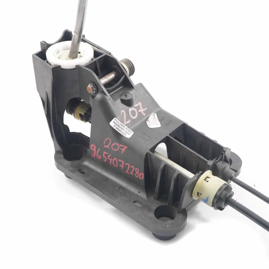 Gearbox Gear Selector Gearshift Linkage 5 Speed to Peugeot 207 Manual with Part number 9654072280 Peugeot 207 Manual Gearbox Gear Selector Gearshift Linkage 5 Speed - SKU rhd-9654072280 - Part number 9654072280