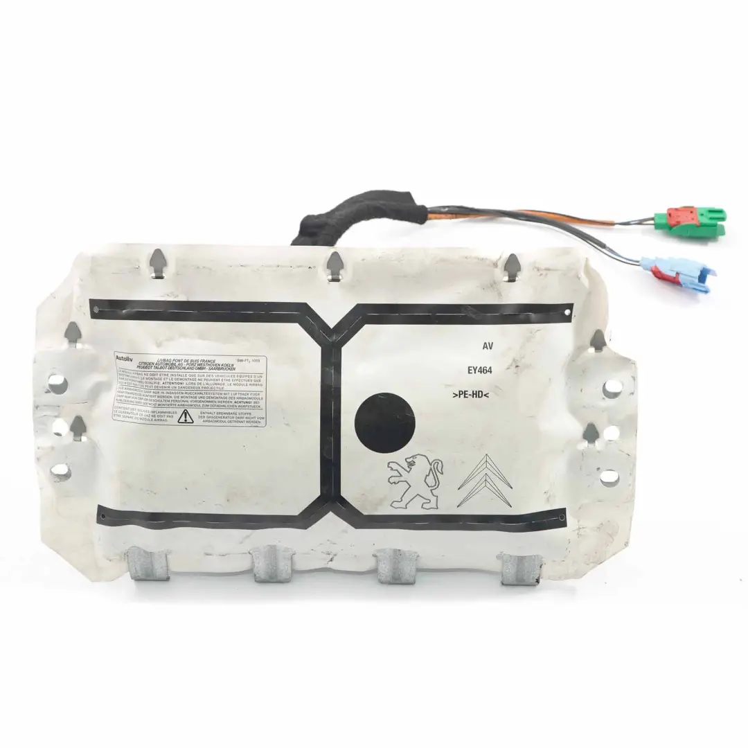 Airbag Passenger Side Front Dashboard Dash Air Bag to Peugeot 207 with Part number 9654767180 Peugeot 207 Airbag Passenger Side Front Dashboard Dash Air Bag - SKU rhd-9654767180 - Part number 9654767180