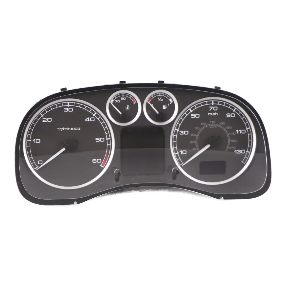 Instrument Cluster Speedo Clocks Meter Manual to Peugeot 307 Diesel with Part number 9655182980 Peugeot 307 Diesel Instrument Cluster Speedo Clocks Meter Manual - SKU rhd-9655182980 - Part number 9655182980
