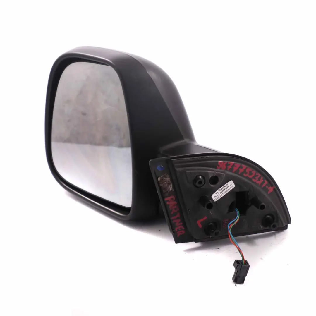 Wing Mirror Citroen Berlingo Peugeot Partner Left N/S Primed to with Part number 96777523XT Wing Mirror Citroen Berlingo Peugeot Partner Left N/S Primed - SKU rhd-96777523XT-1 - Part number 96777523XT