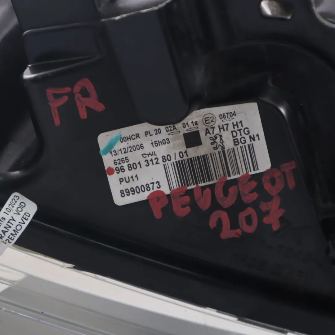 Headlight Headlamp Lamp Light Front Right O/S 9680131280 to Peugeot 207 with Part number rhd-9680131280 Peugeot 207 Headlight Headlamp Lamp Light Front Right O/S 9680131280 - SKU rhd-9680131280 - Part number rhd-9680131280