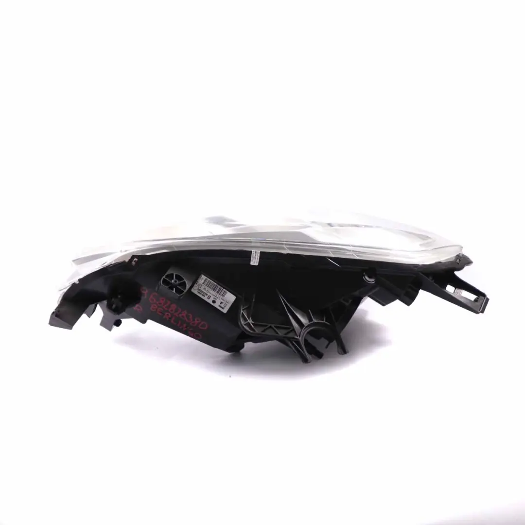 Citroen Berlingo Headlamp Headlight Lamp Light Front Right O/S to with Part number 9682828380 Citroen Berlingo Headlamp Headlight Lamp Light Front Right O/S - SKU rhd-9682828380 - Part number 9682828380