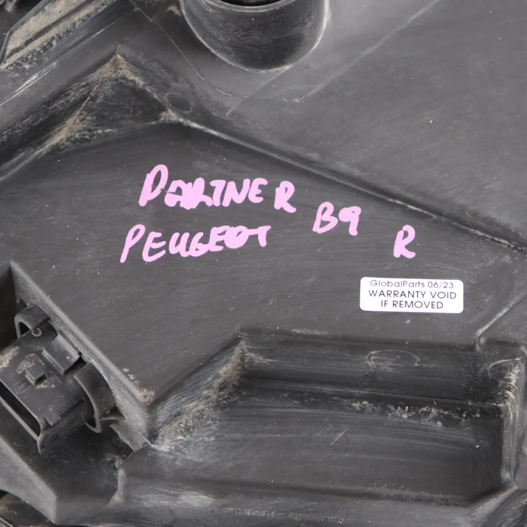 Headlight Citroen Berlingo Peugeot Partner Headlamp Front Right O/S to with Part number 9682829580 Headlight Citroen Berlingo Peugeot Partner Headlamp Front Right O/S - SKU rhd-9682829580 - Part number 9682829580