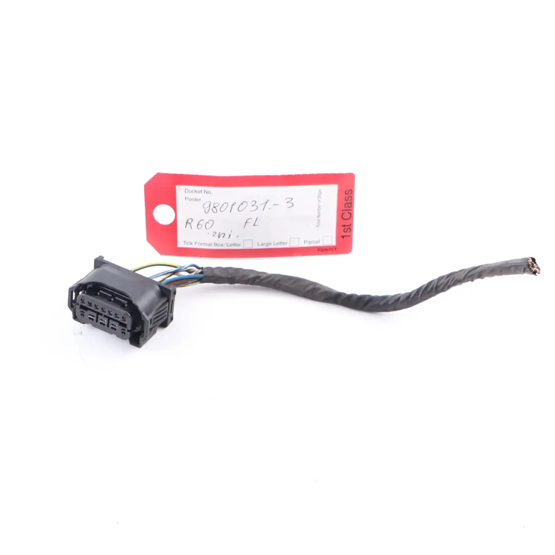 Mini R60 R61 Headlight Lamp White Indicator Left N/S Plug Socket Wiring 6925638 - SKU rhd-9801031-3 - Part number 9801031