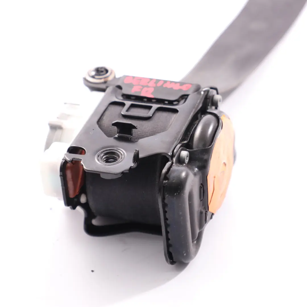 Citroen Berlingo Seat Belt Front Right O/S Safety Seatbelt Black to with Part number 98025578XX Citroen Berlingo Seat Belt Front Right O/S Safety Seatbelt Black - SKU rhd-98025578XX - Part number 98025578XX