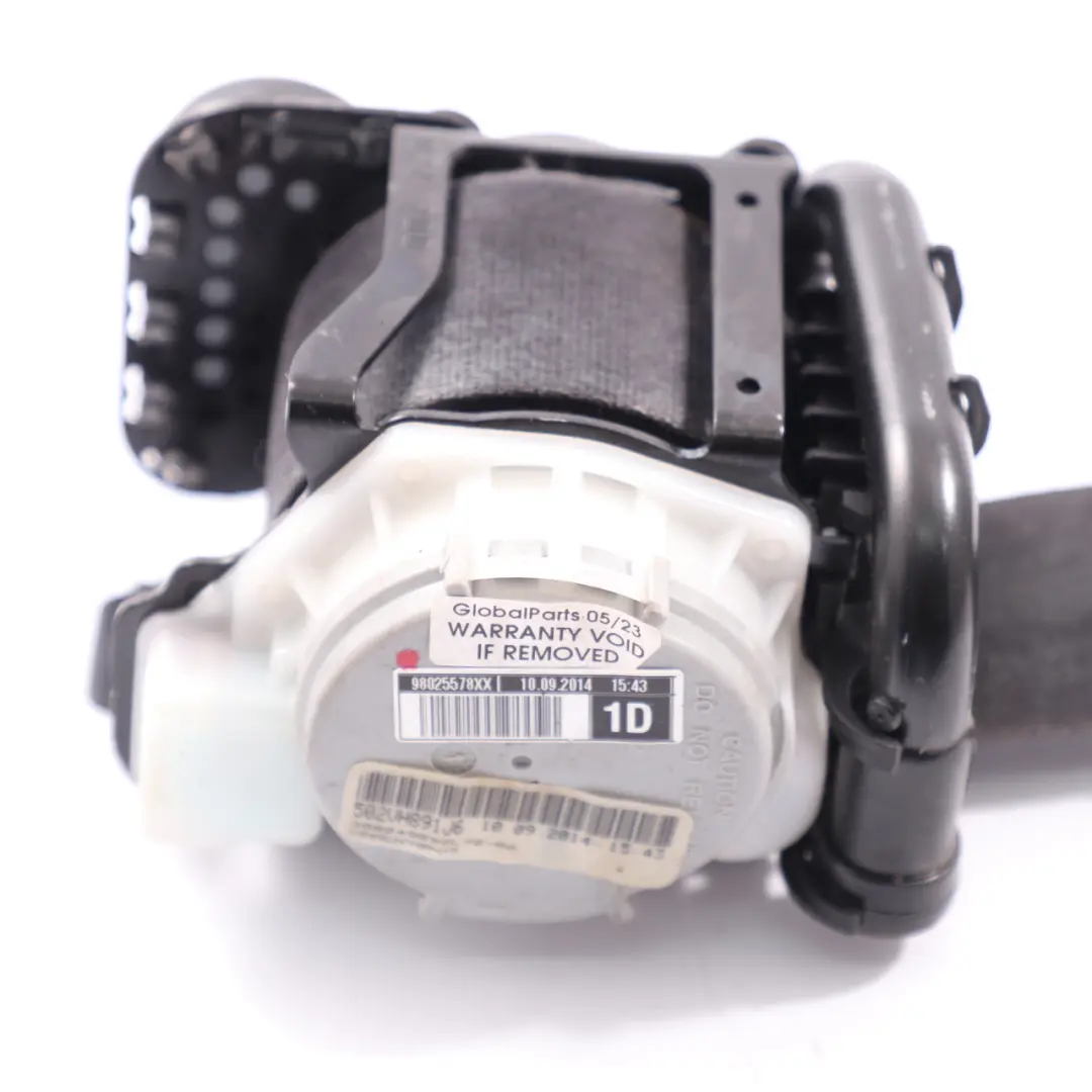 Citroen Berlingo Seat Belt Front Right O/S Safety Seatbelt Black to with Part number 98025578XX Citroen Berlingo Seat Belt Front Right O/S Safety Seatbelt Black - SKU rhd-98025578XX - Part number 98025578XX