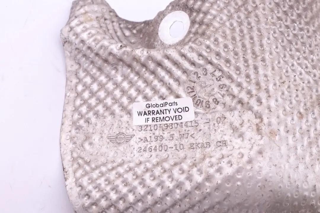 Steering Box Heat Shield Resistant Plate to Mini Cooper D R56 LCI R60 with Part number 9804415 Mini Cooper D R56 LCI R60 Steering Box Heat Shield Resistant Plate - SKU rhd-9804415 - Part number 9804415