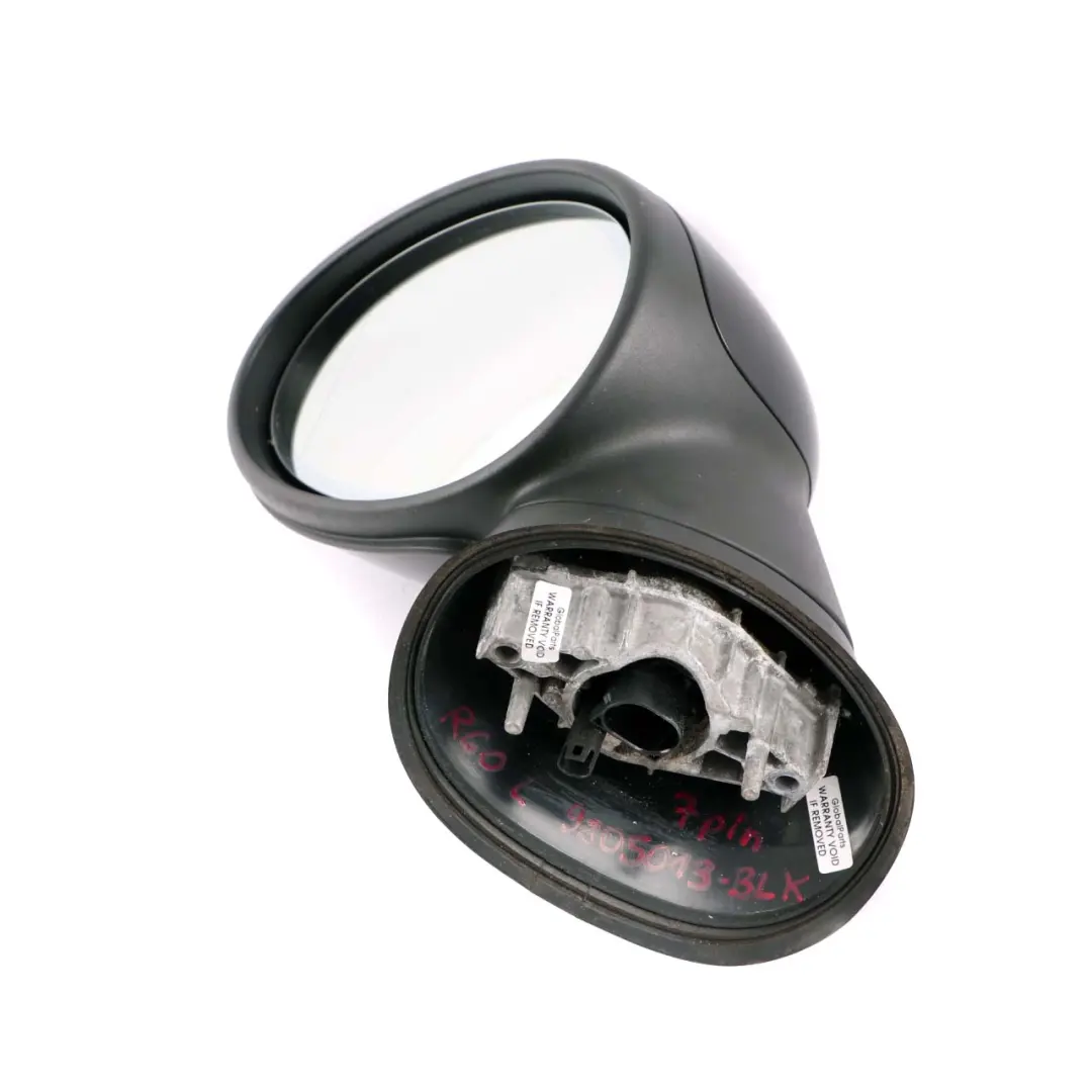 Mini R60 R61 Heated Power Fold Auto Dip Left Outside Door Wing Mirror N/S Black - SKU rhd-9805013-BLK - Part number 9805013