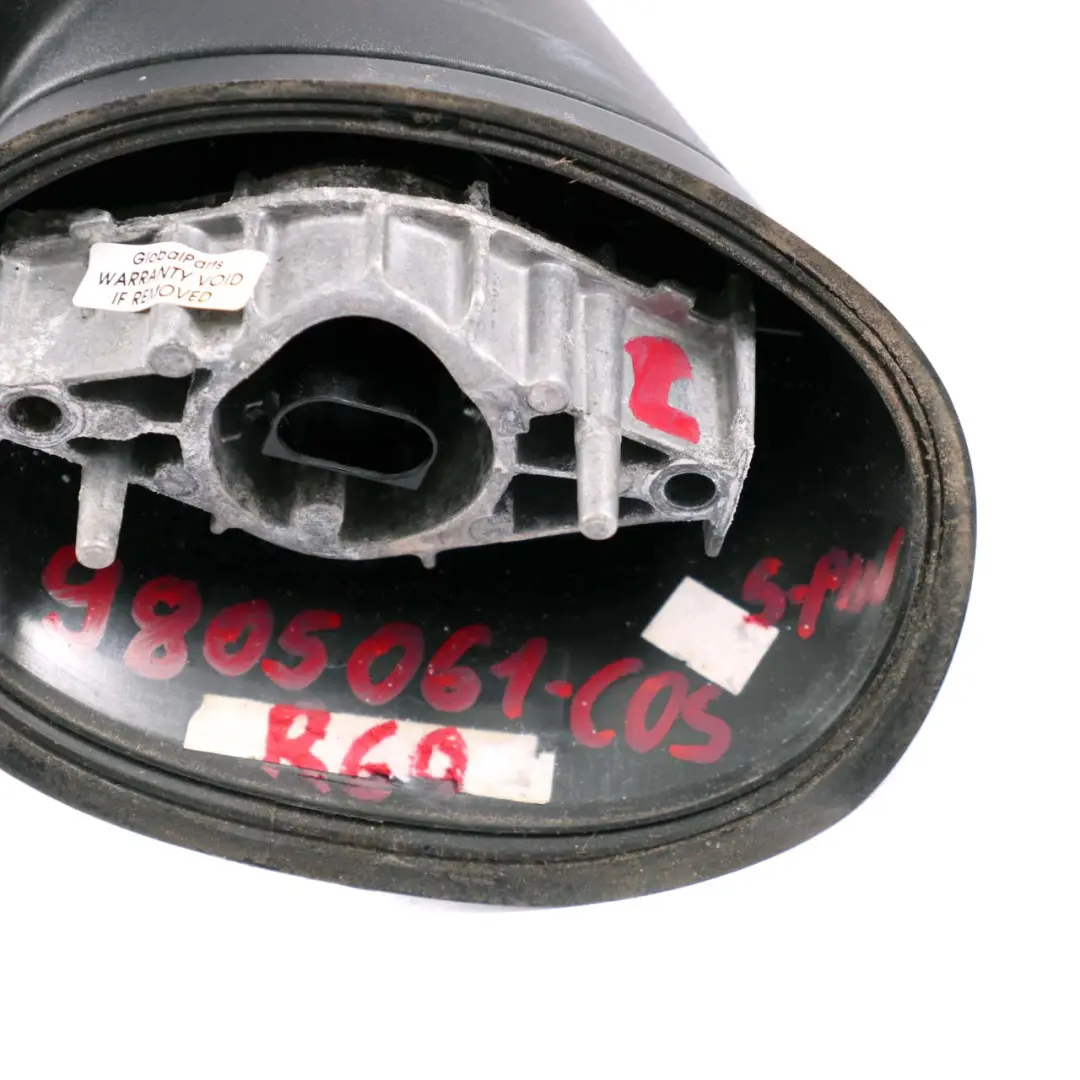 Countyman R60 Heated Left Door Wing Mirror N/S Cosmosschwarz Cosmos Black to Mini with Part number 9805061 Mini Countyman R60 Heated Left Door Wing Mirror N/S Cosmosschwarz Cosmos Black - SKU rhd-9805061-COS - Part number 9805061