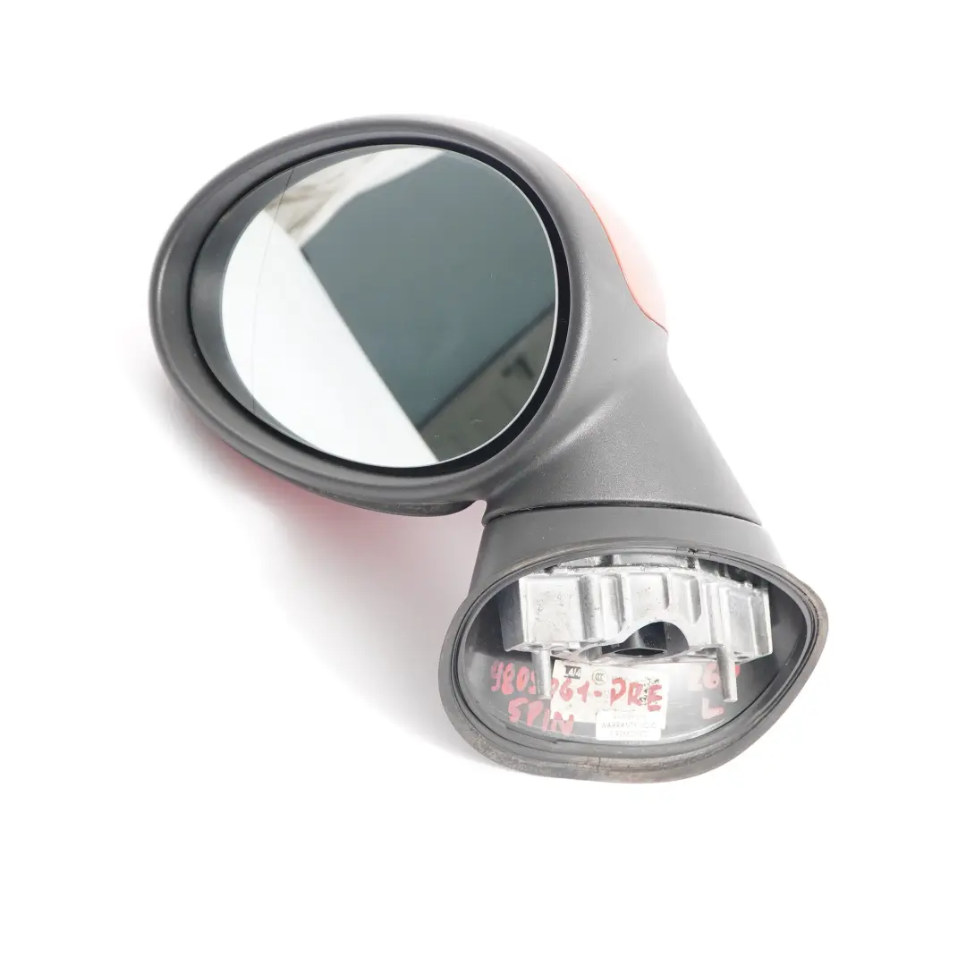 Door Wing Mirror Mini Countyman R60 Paceman R61 Left N/S Pure Red - B16 to with Part number 9805061 Door Wing Mirror Mini Countyman R60 Paceman R61 Left N/S Pure Red - B16 - SKU rhd-9805061-PRE - Part number 9805061