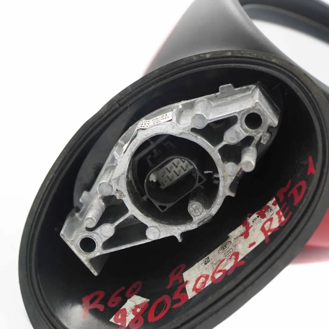  Wing Mirror Mini Countyman R60 Paceman R61 Heated Door Right O/S Red 7 Pins - SKU rhd-9805062-RED1 - Part number 9805062