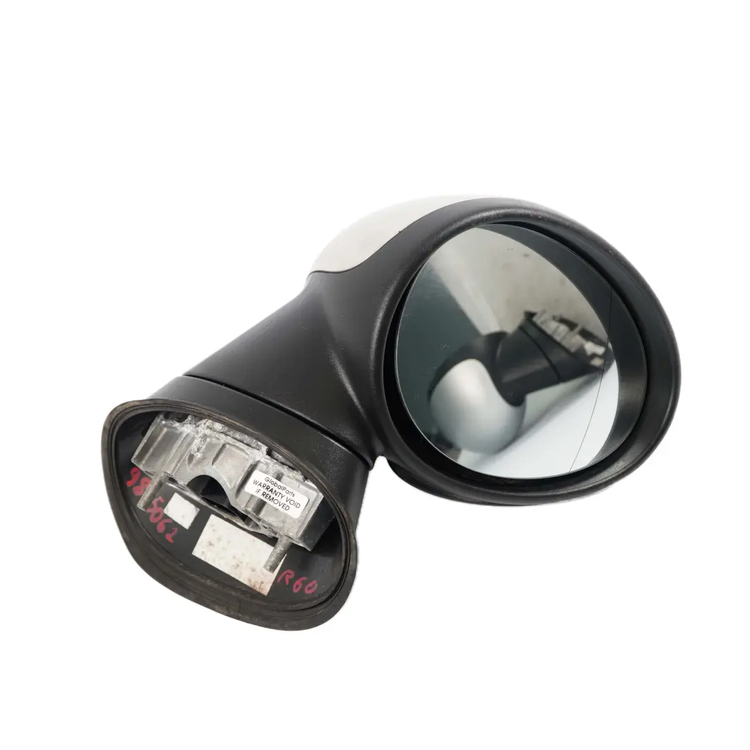 Wing Mirror Mini R60 Countyman Heated Right Door O/S Outside Silver to with Part number 9805062 Wing Mirror Mini R60 Countyman Heated Right Door O/S Outside Silver - SKU rhd-9805062-SIL - Part number 9805062
