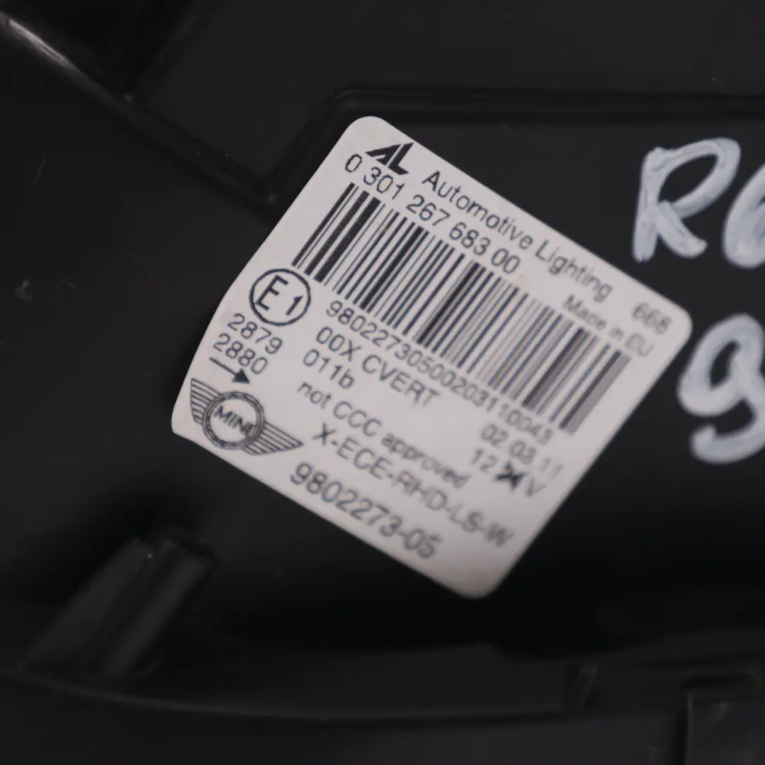 Bi-Xenon AHL Headlight Lamp Left N/S 9802273 to Mini R60 R61 Countryman Paceman with Part number 9807485 Mini R60 R61 Countryman Paceman Bi-Xenon AHL Headlight Lamp Left N/S 9802273 - SKU rhd-9807485-1 - Part number 9807485