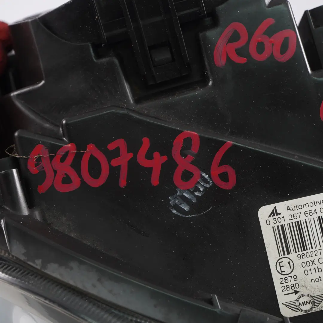 Bi-Xenon AHL Headlight Lamp Right O/S 9802274 to MINI R60 R61 Countryman Paceman with Part number 9807486 MINI R60 R61 Countryman Paceman Bi-Xenon AHL Headlight Lamp Right O/S 9802274 - SKU rhd-9807486 - Part number 9807486