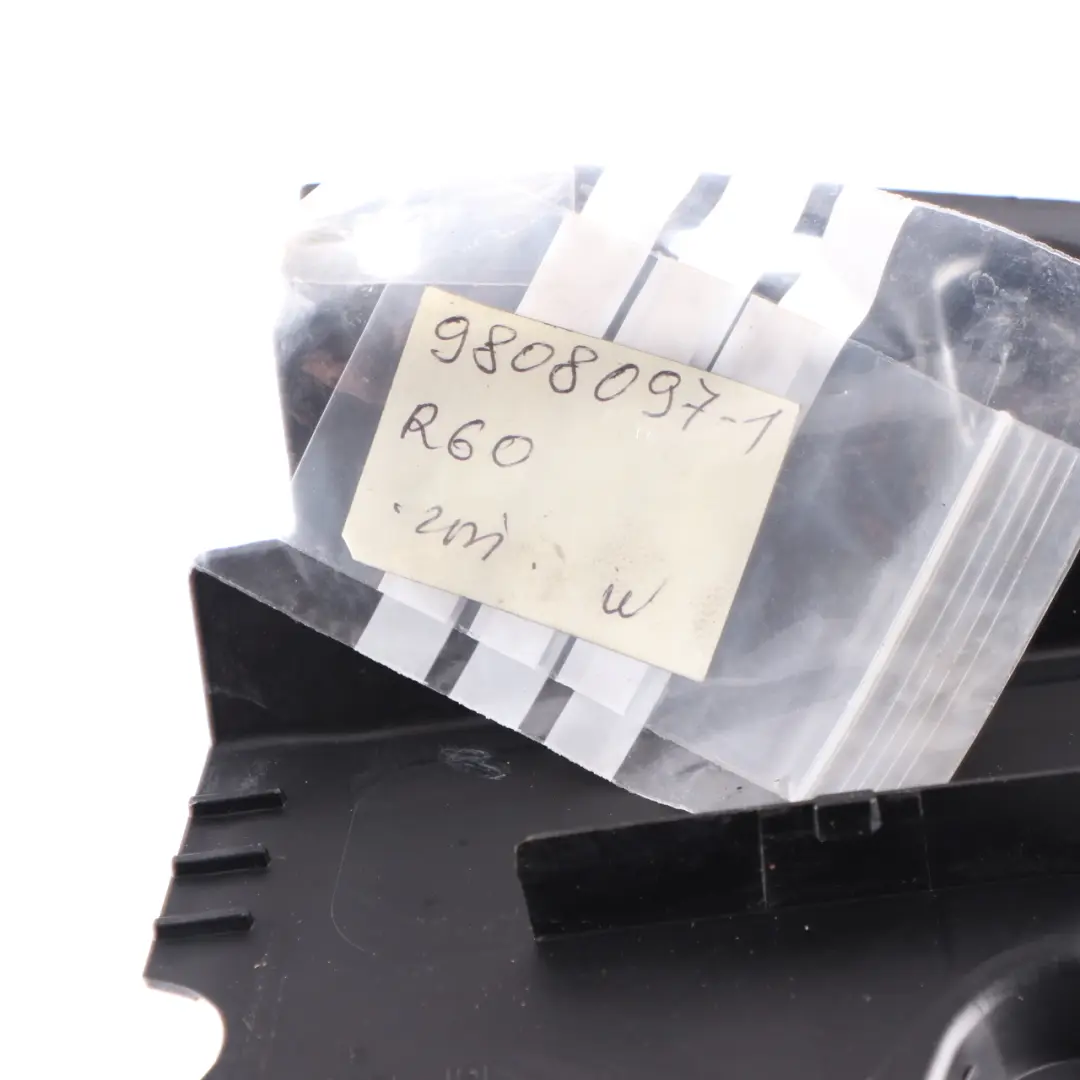 Apron Scuttle Cover Trim Panel Left N/S Black to Mini R60 R61 with Part number 9808097 Mini R60 R61 Apron Scuttle Cover Trim Panel Left N/S Black - SKU rhd-9808097-1 - Part number 9808097