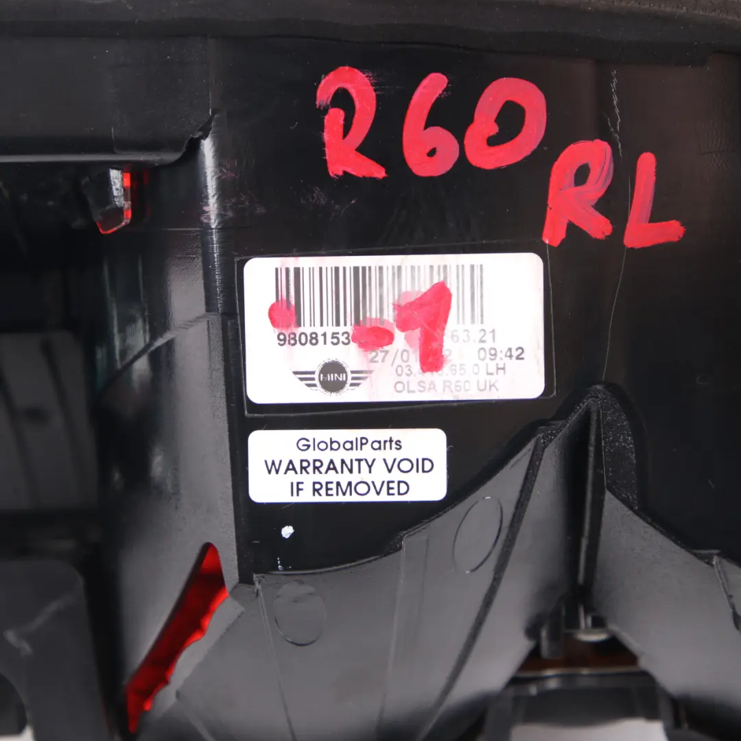 Mini Countryman R60 Rear Left N/S Side Tail Lamp Light Taillight - SKU rhd-9808153-1 - Part number 9808153