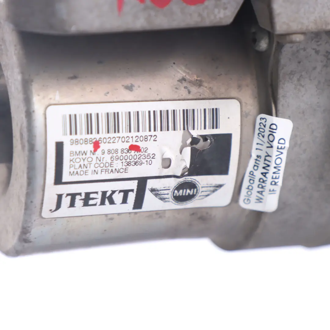 Steering Rack EPS Unit Drive Motor 9808836 to Mini Cooper R60 Electric Power with Part number 9810036 Mini Cooper R60 Electric Power Steering Rack EPS Unit Drive Motor 9808836 - SKU rhd-9810036 - Part number 9810036