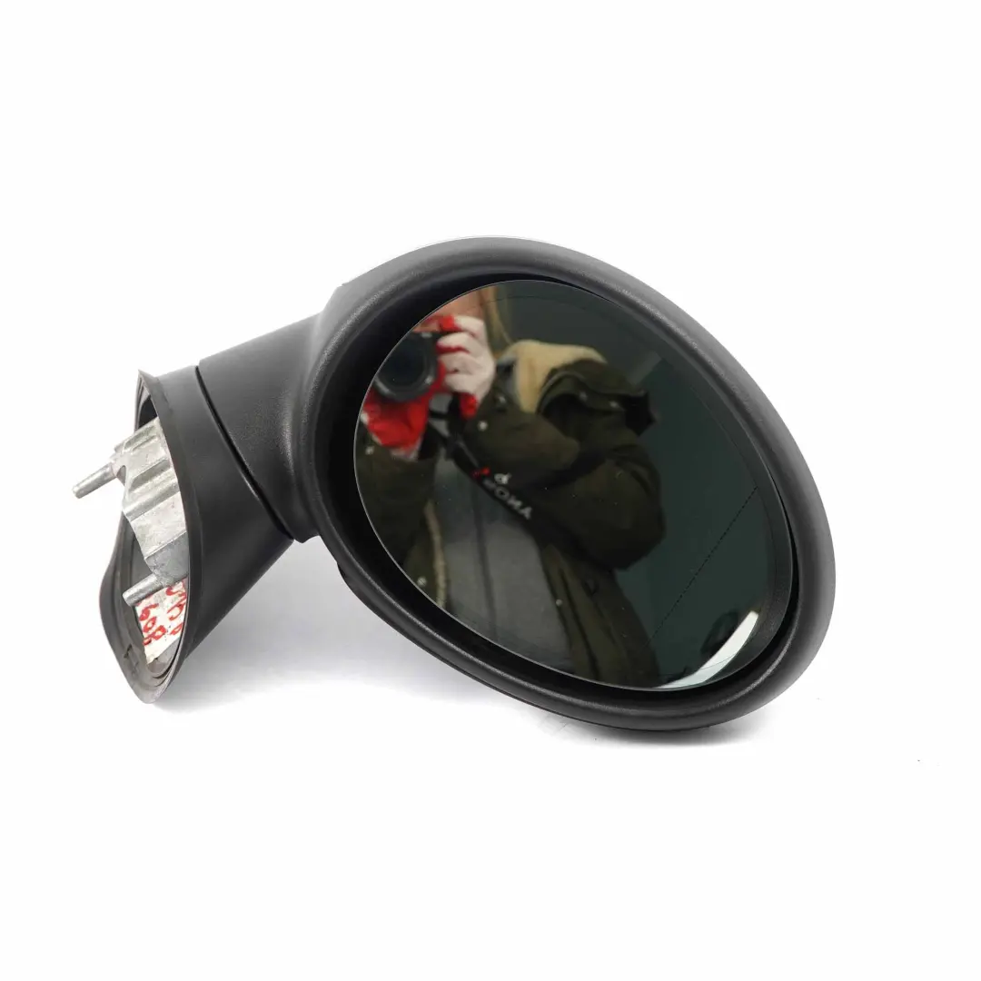  Wing Mirror Mini R60 R61 Heated Auto Dip Right Door Front O/S Crystal Silver B12 - SKU rhd-9810158-CRS - Part number 9810158