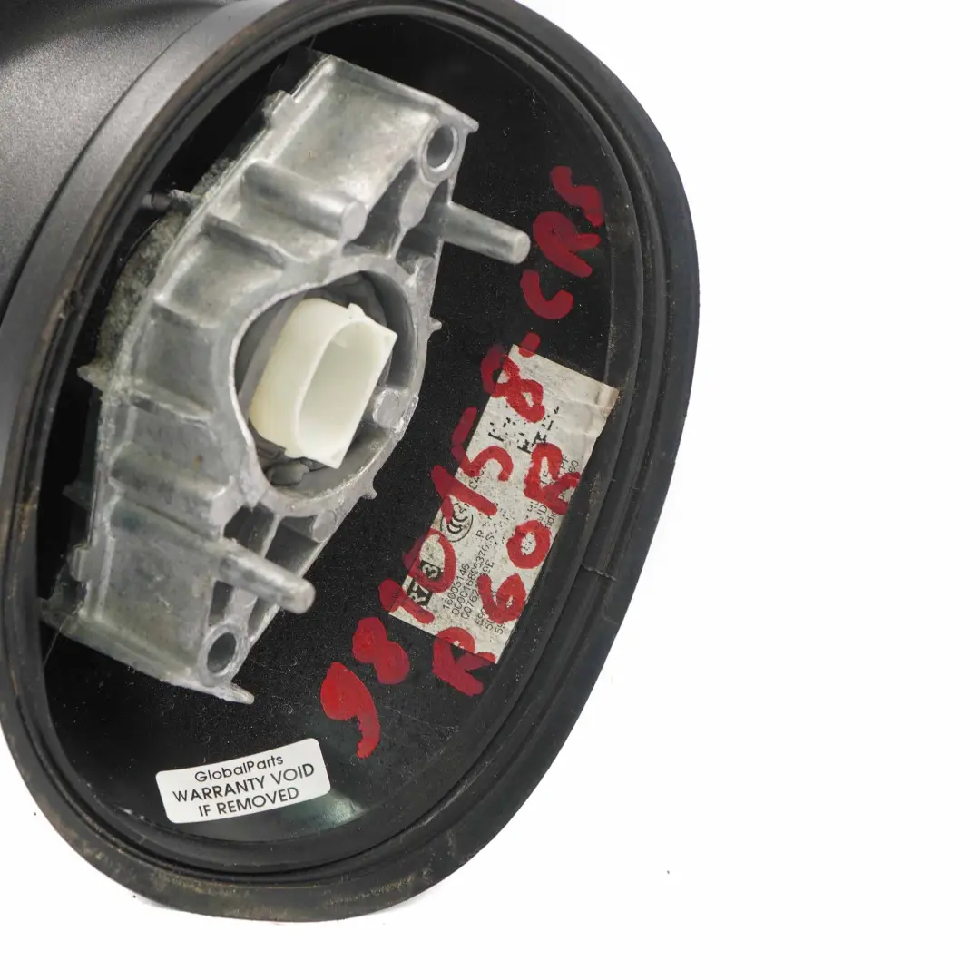 Wing Mirror Mini R60 R61 Heated Auto Dip Right Door Front O/S Crystal Silver B12 to with Part number 9810158 Wing Mirror Mini R60 R61 Heated Auto Dip Right Door Front O/S Crystal Silver B12 - SKU rhd-9810158-CRS - Part number 9810158