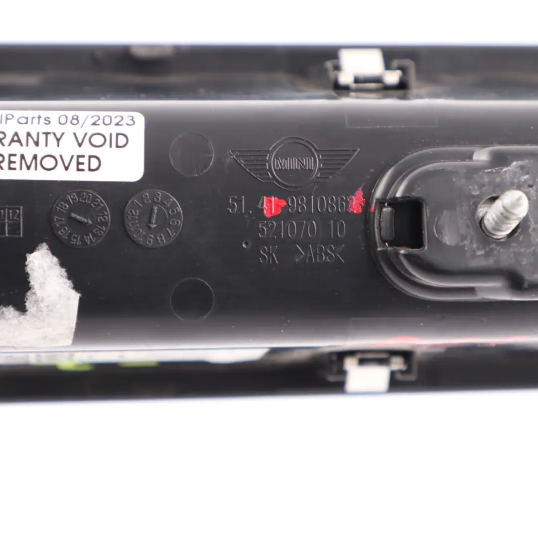 Mini Countryman R60 Front Right O/S Door Trim Panel Recessed Grip Switch - SKU rhd-9811172 - Part number 9811172