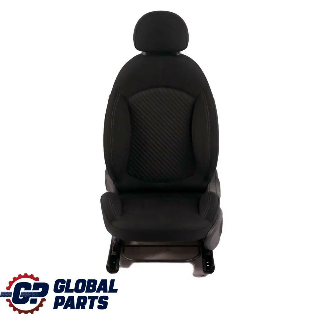 MINI Cooper R60 Countryman Sport Cloth Fabric Diagonal Track Front Left Seat