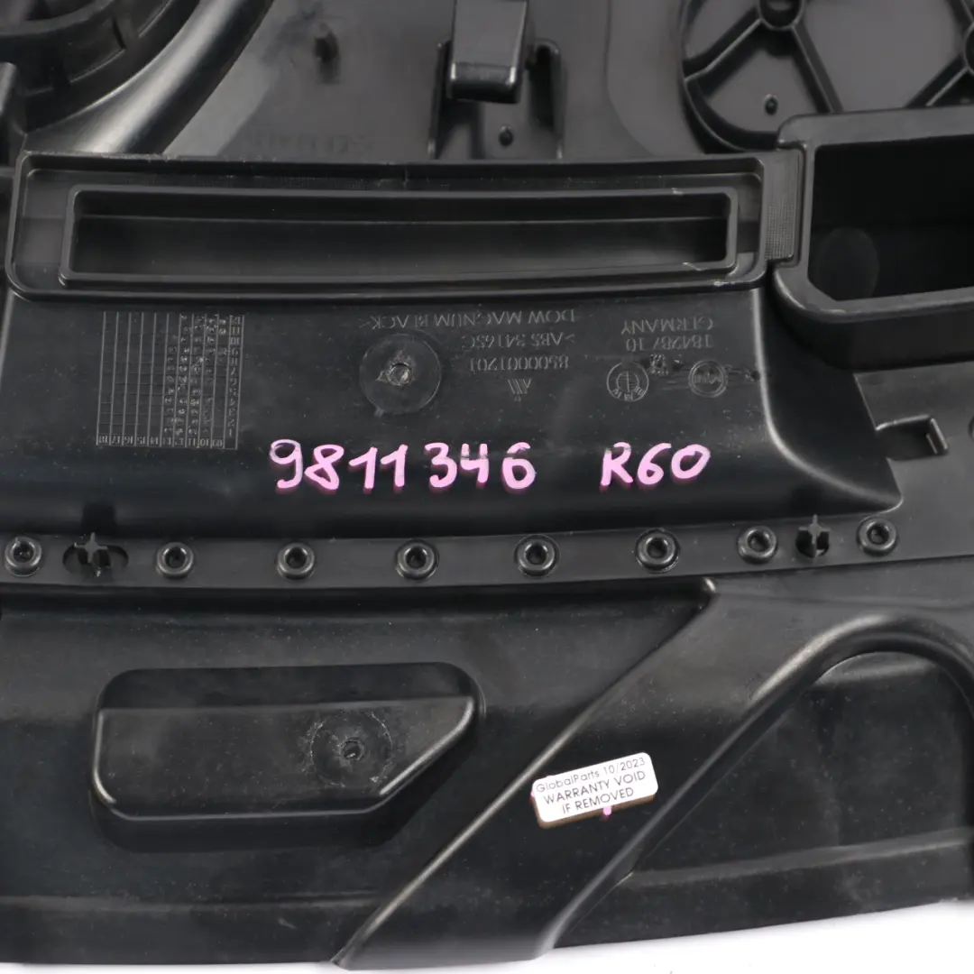 Dashboard Instrument Panel Top Trim Cover Black to Mini R60 R61 with Part number 9811346 Mini R60 R61 Dashboard Instrument Panel Top Trim Cover Black - SKU rhd-9811346 - Part number 9811346