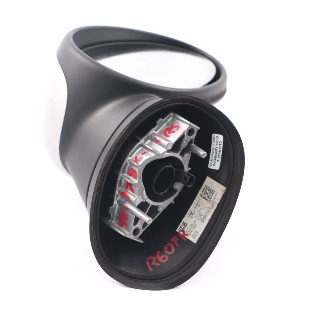 Wing Mirror Mini R60 R61 Power Fold Heated Door Right O/S Crystal Silver - B12 to with Part number 9813786 Wing Mirror Mini R60 R61 Power Fold Heated Door Right O/S Crystal Silver - B12 - SKU rhd-9813786-CRS - Part number 9813786