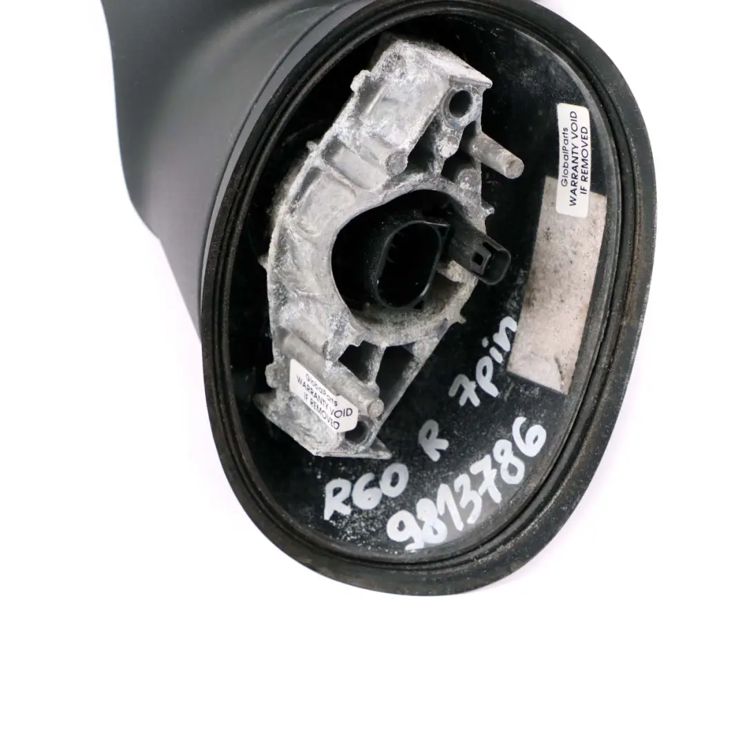 Heated Power Fold Auto Dip Right Outside Door Wing Mirror O/S to Mini R60 R61 with Part number 9813786 Mini R60 R61 Heated Power Fold Auto Dip Right Outside Door Wing Mirror O/S - SKU rhd-9813786 - Part number 9813786